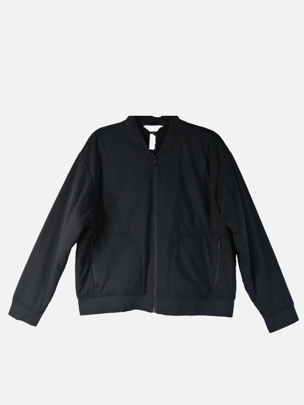 Vuori Halo Basin Bomber Jacket Sz S Black